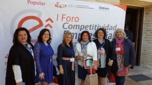 Esperanza Fitz Luna, asiste a la Asamblea General de la Confederación de Empresarios de Andalucía y posterior Encuentro Empresarial.