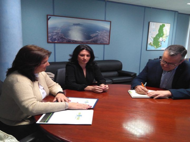 Reunión de trabajo de representantes de Ansemac con el subdelegado del Gobierno de la Junta de Andalucía en el Campo de Gibraltar