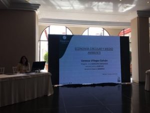 Vanessa Villegas, Secretaria General de Ansemac, participa con una ponencia en las Jornadas de Medio Ambiente “ Nuestro Futuro, Nuestra Responsabilidad “. 