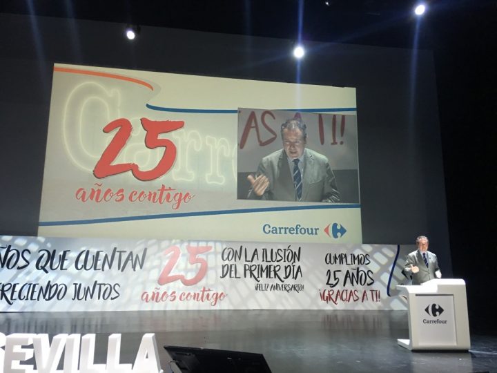 Ansemac invitada al acto de celebración del 25 aniversario de la apertura de Carrefour Macarena, establecimiento ecoeficiente.