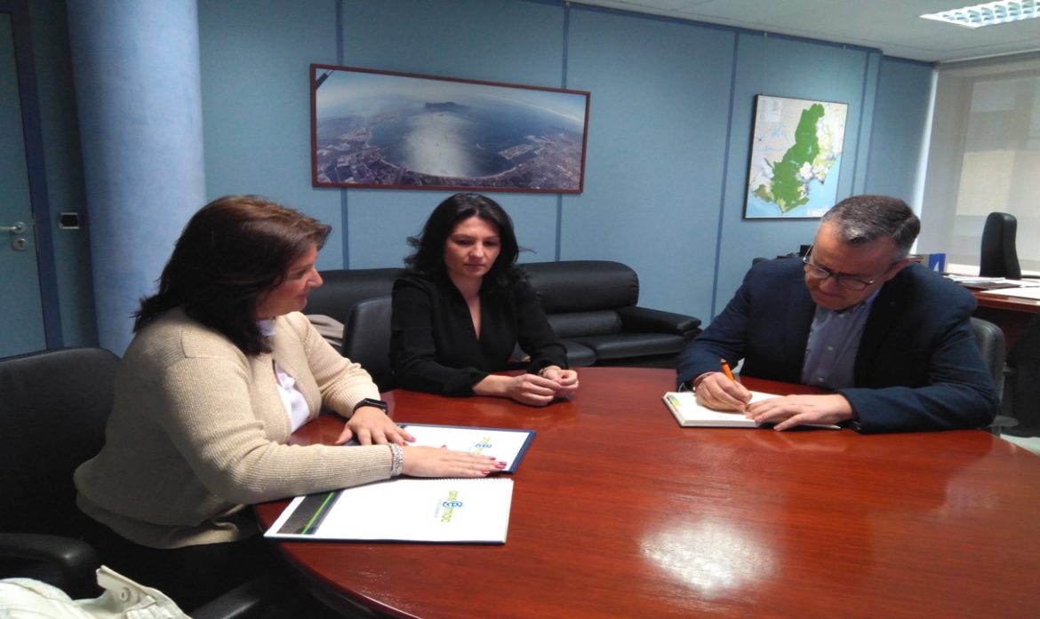 Reunión de trabajo de representantes de Ansemac con el subdelegado del Gobierno de la Junta de Andalucía en el Campo de Gibraltar.