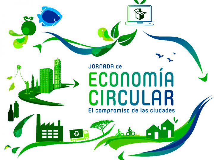 Presentación “Jornada de Economía Circular: El Compromiso de las Ciudades”, asistiendo Esperanza Fitz como Presidenta de Ansemac.